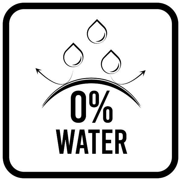 Water 0%